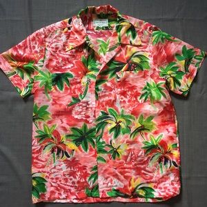 Vintage Men’s Hawaiian Shirt 50s 60s 70s